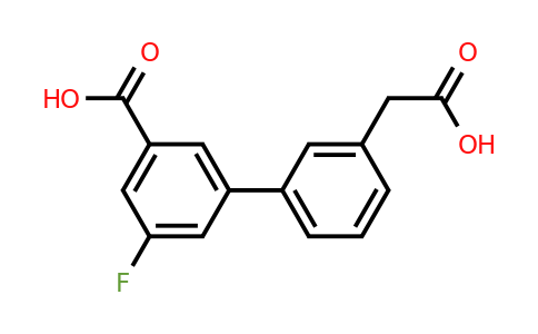 1393442-01-7 | 3-[3-(carboxymethyl)phenyl]-5-fluorobenzoic acid