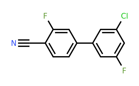 1393442-55-1 | 4-(3-Chloro-5-fluorophenyl)-2-fluorobenzonitrile