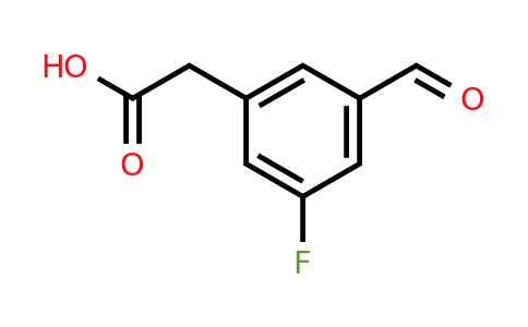 1393557-77-1 | 3-Fluoro-5-formylphenylacetic acid