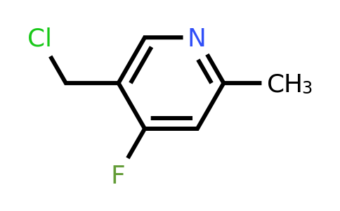5-Chloromethyl-4-fluoro-2-methylpyridine