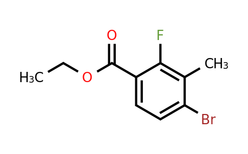 1394003-97-4 | Ethyl 4-bromo-2-fluoro-3-methylbenzoate