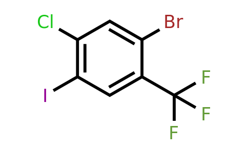 1394291-54-3 | 1-Bromo-5-chloro-4-iodo-2-(trifluoromethyl)benzene