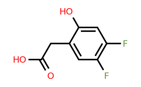 1394918-03-6 | 4,5-Difluoro-2-hydroxyphenylacetic acid