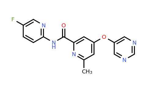 1396337-04-4 | N-(5-fluoropyridin-2-yl)-6-methyl-4-(pyrimidin-5-yloxy)picolinamide