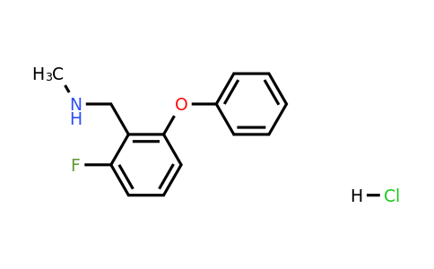 1397192-35-6 | 1-(2-Fluoro-6-phenoxyphenyl)-N-methylmethanamine hydrochloride