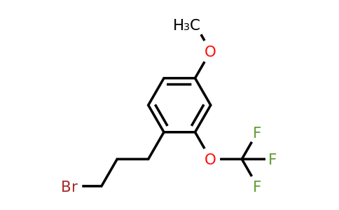 1397238-43-5 | 4-(3-Bromopropyl)-3-(trifluoromethoxy)anisole
