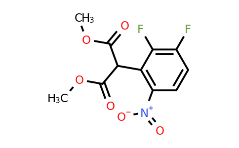 1400644-66-7 | 1,3-Dimethyl 2-(2,3-difluoro-6-nitrophenyl)propanedioate