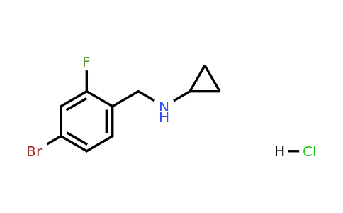 1400645-37-5 | N-(4-Bromo-2-fluorobenzyl)cyclopropanamine HCl