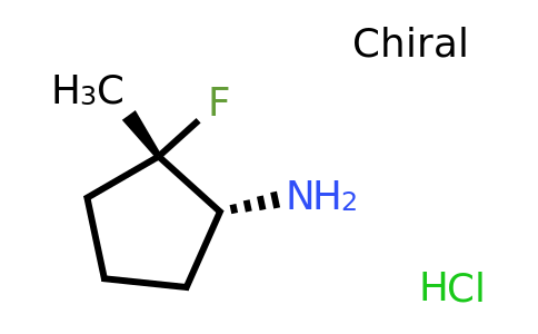 1400690-18-7 | cis-2-fluoro-2-methyl-cyclopentanamine;hydrochloride