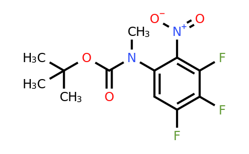 1400808-71-0 | tert-Butyl methyl(3,4,5-trifluoro-2-nitrophenyl)carbamate