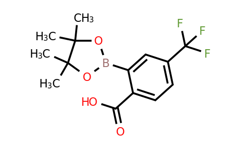 1400976-18-2 | 2-(TEtramethyl-1,3,2-dioxaborolan-2-yl)-4-(trifluoromethyl)benzoic acid