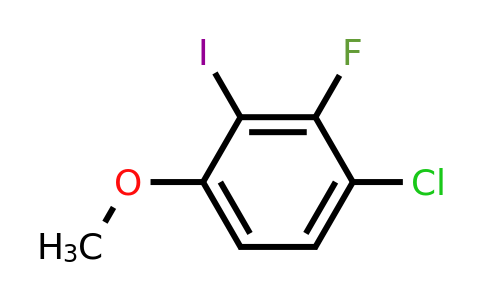 1402004-77-6 | 1-Chloro-2-fluoro-3-iodo-4-methoxybenzene