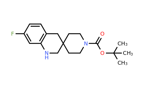 1402232-83-0 | tert-Butyl 7'-fluoro-2',4'-dihydro-1'H-spiro[piperidine-4,3'-quinoline]-1-carboxylate