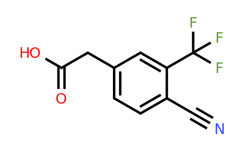 1402446-14-3 | 2-(4-Cyano-3-(trifluoromethyl)phenyl)acetic acid