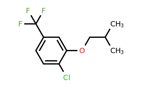 1402551-80-7 | 1-Chloro-2-isobutoxy-4-(trifluoromethyl)benzene