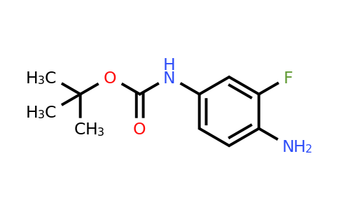 1402559-21-0 | tert-Butyl (4-amino-3-fluorophenyl)carbamate