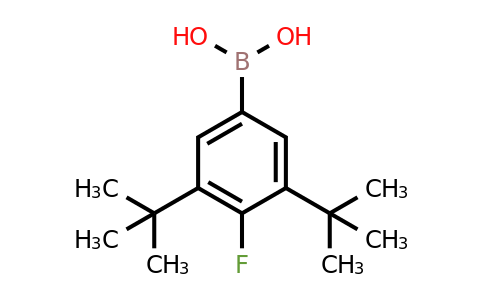 1403387-50-7 | (3,5-Di-tert-butyl-4-fluorophenyl)boronic acid