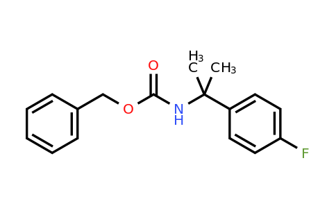 1403483-60-2 | Benzyl N-[2-(4-fluorophenyl)propan-2-yl]carbamate