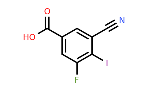 1403612-34-9 | 3-Cyano-5-fluoro-4-iodobenzoic acid