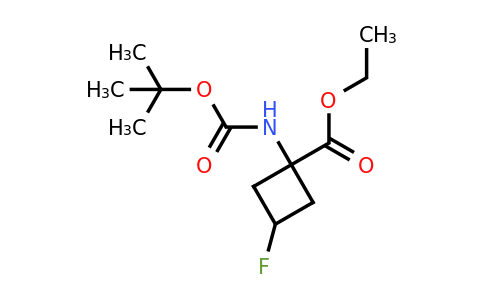1403766-93-7 | Ethyl 1-(Boc-amino)-3-fluorocyclobutanecarboxylate