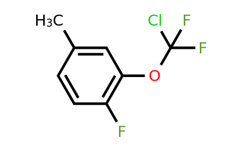 1404194-33-7 | 2-[Chloro(difluoro)methoxy]-1-fluoro-4-methyl-benzene