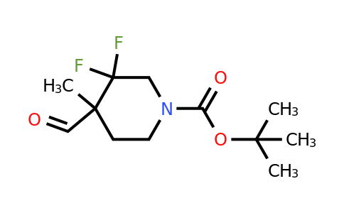 1404196-21-9 | tert-Butyl 3,3-difluoro-4-formyl-4-methylpiperidine-1-carboxylate