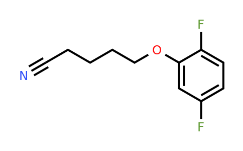 1406929-37-0 | 5-(2,5-Difluorophenoxy)pentanenitrile