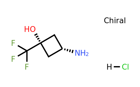 1408075-93-3 | cis-3-Amino-1-(trifluoromethyl)cyclobutan-1-ol hydrochloride