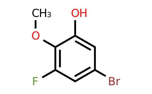 1409956-13-3 | 4-Bromo-2-fluoro-6-hydroxyanisole