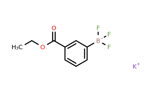 1412414-43-7 | Potassium (3-(ethoxycarbonyl)phenyl)trifluoroborate