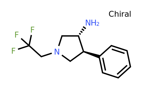 1414837-14-1 | trans-4-Phenyl-1-(2,2,2-trifluoroethyl)pyrrolidin-3-amine