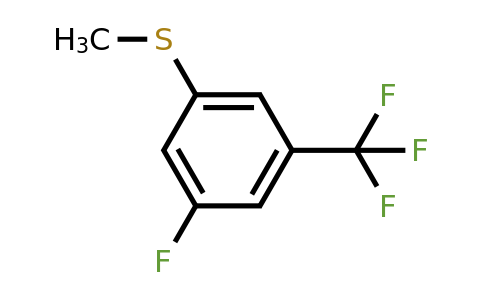 1414870-73-7 | (3-Fluoro-5-(trifluoromethyl)phenyl)(methyl)sulfane