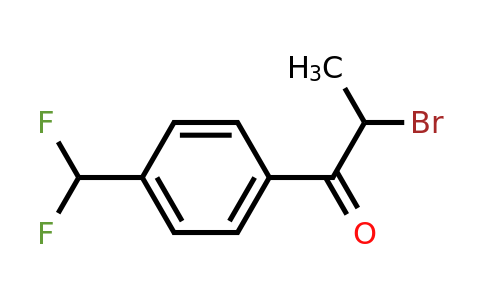 1415090-50-4 | 2-Bromo-1-(4-(difluoromethyl)phenyl)propan-1-one