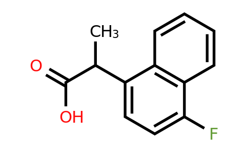 1415559-59-9 | 2-(4-Fluoronaphthalen-1-yl)propanoic acid