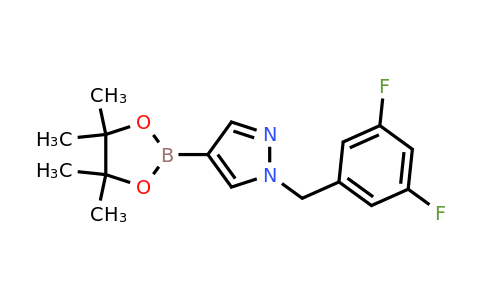 1415825-04-5 | 1-(3,5-Difluorobenzyl)-4-(4,4,5,5-tetramethyl-1,3,2-dioxaborolan-2-yl)-1H-pyrazole