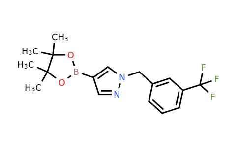 1415825-08-9 | 4-(4,4,5,5-Tetramethyl-[1,3,2]dioxaborolan-2-yl)-1-(3-trifluoromethyl-benzyl)-1h-pyrazole