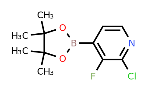 1416367-16-2 | 2-Chloro-3-fluoro-4-(4,4,5,5-tetramethyl-1,3,2-dioxaborolan-2-yl)pyridine