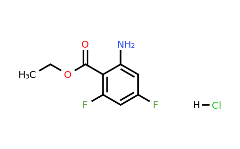 1416438-62-4 | Ethyl 2-amino-4,6-difluorobenzoate hydrochloride