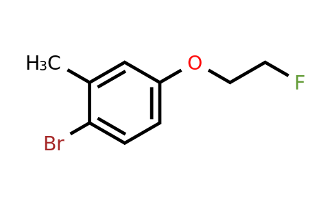 1416439-01-4 | 1-Bromo-4-(2-fluoroethoxy)-2-methylbenzene
