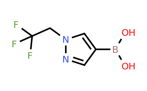 1416786-60-1 | (1-(2,2,2-Trifluoroethyl)-1h-pyrazol-4-yl)boronic acid