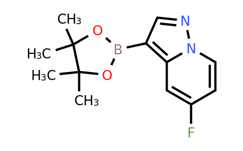 1416853-84-3 | 5-Fluoro-3-(4,4,5,5-tetramethyl-1,3,2-dioxaborolan-2-yl)pyrazolo[1,5-a]pyridine