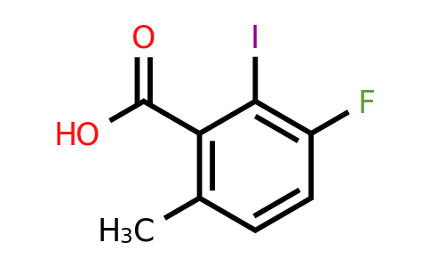 1417190-24-9 | 3-Fluoro-2-iodo-6-methylbenzoic acid