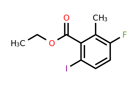 1417190-32-9 | Ethyl 3-fluoro-6-iodo-2-methylbenzoate