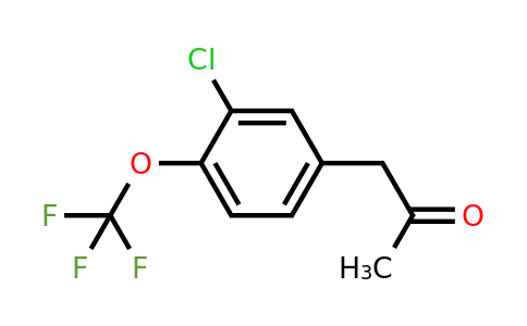 1417458-71-9 | 1-(3-Chloro-4-(trifluoromethoxy)phenyl)propan-2-one