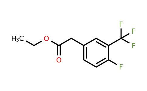 1417503-63-9 | (4-Fluoro-3-trifluoromethyl-phenyl)-acetic acid ethyl ester