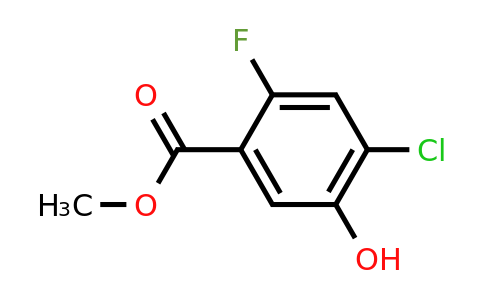 141852-67-7 | Methyl 4-chloro-2-fluoro-5-hydroxybenzoate