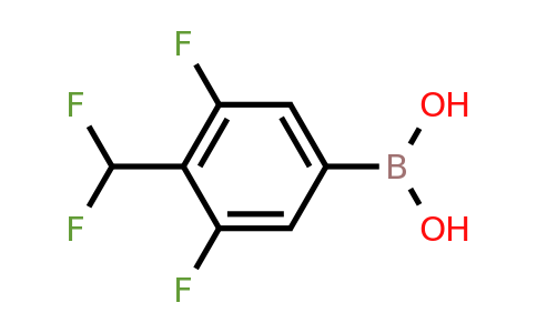 1418595-79-5 | (4-(Difluoromethyl)-3,5-difluorophenyl)boronic acid