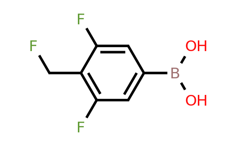 1418748-60-3 | (3,5-Difluoro-4-(fluoromethyl)phenyl)boronic acid