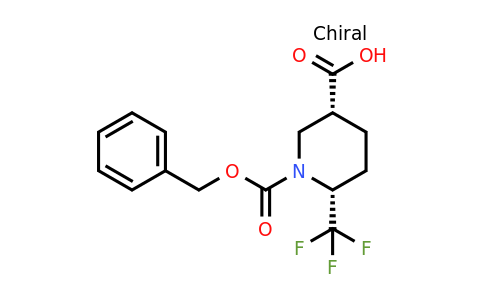 1419223-39-4 | cis-1-((Benzyloxy)carbonyl)-6-(trifluoromethyl)piperidine-3-carboxylic acid