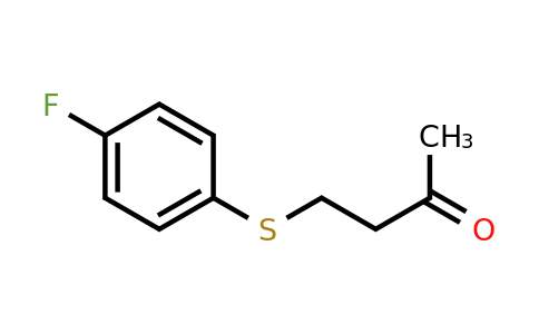 142038-16-2 | 4-((4-Fluorophenyl)thio)butan-2-one